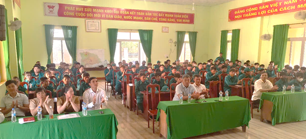 Cụm huấn luyện số 04: Khai mạc huấn luyện chiến đấu Dân quân năm thứ nhất năm 2025